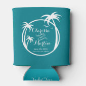 Palm Beach Logo | KIES UW ACHTERGRONDKLEUR Blikjeskoeler (Achterkant)