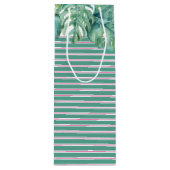 Palm Beach met kerstwijn Wijn Cadeautas (Voorkant)