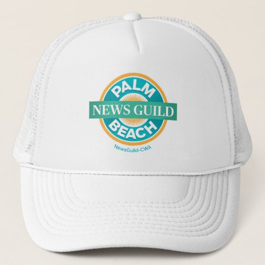 Palm Beach News Guild Trucker Pet (Voorkant)