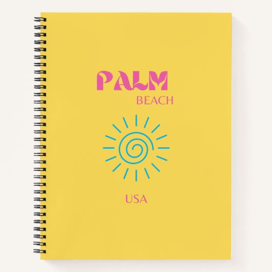 PALM BEACH NOTITIEBOEK (Voorkant)
