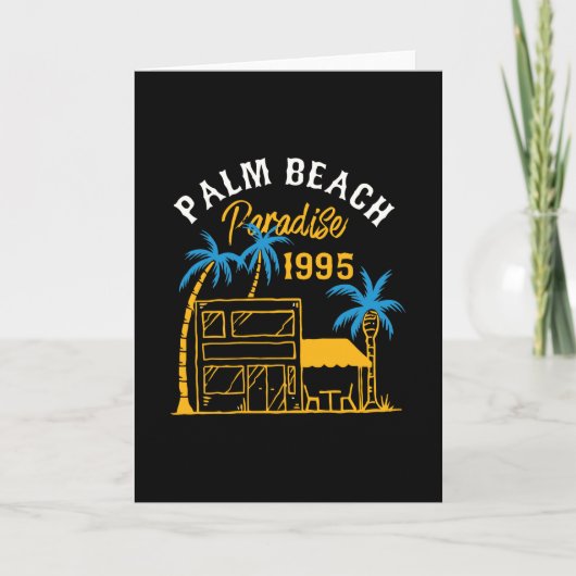 Palm Beach Paradijs Kaart (Voorkant)