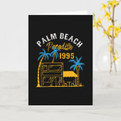 Palm Beach Paradijs Kaart (Gele Bloem)