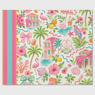 Palm Beach Preppy Inpakpapier