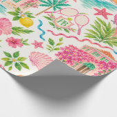 Palm Beach Preppy Inpakpapier (Hoek)