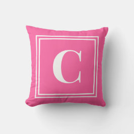 Palm Beach Preppy Monogram Worpkussen Kussen