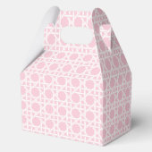 Palm Beach Roze en Witte Riet Bedankdoosjes (Achterkant)