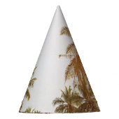 Palm Beach Schilderachtig Uitzicht Feesthoedjes (Voorkant)