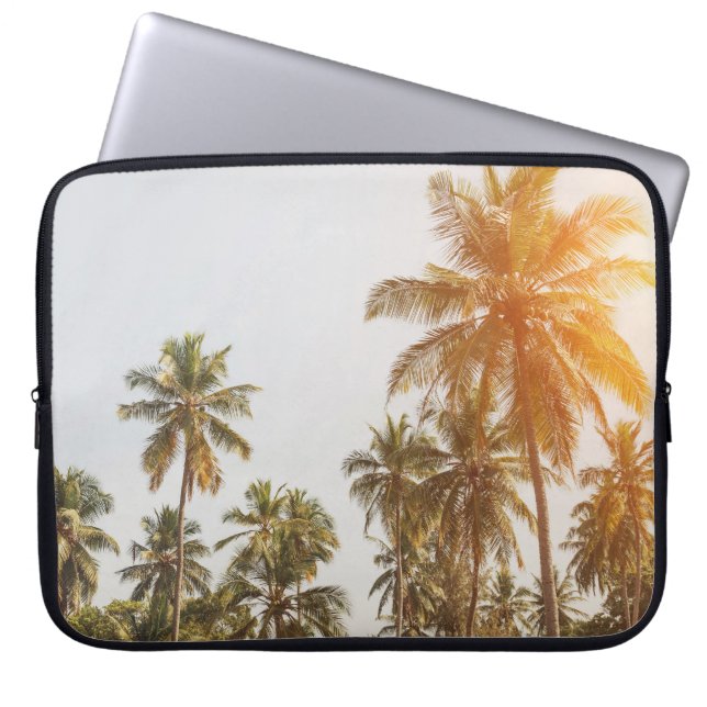 Palm Beach Schilderachtig Uitzicht Laptop Sleeve (Voorkant)