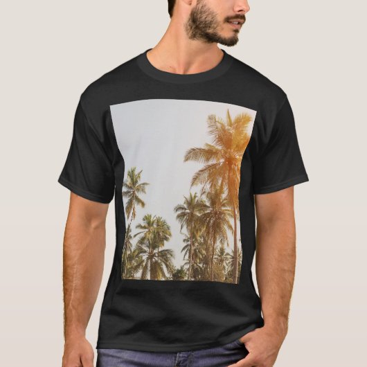 Palm Beach Schilderachtig Uitzicht T-shirt (Voorkant)
