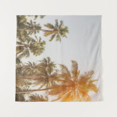 Palm Beach Schilderachtig Uitzicht Wandkleed (Voorkant (horizontaal))