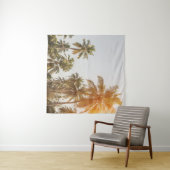 Palm Beach Schilderachtig Uitzicht Wandkleed (In Situ (horizontaal))