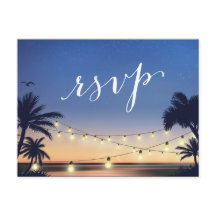 Palm Beach String Lights Summer Sunset RSVP Antwoo