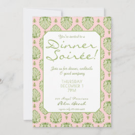 Palm Beach Theme Invitation Kaart