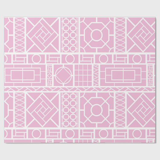 Palm Beach Trellis Cadeaupapier (Vlak)