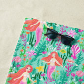 Palm Beach Tropische Eiland Meerminnen Strandlaken (In situ)