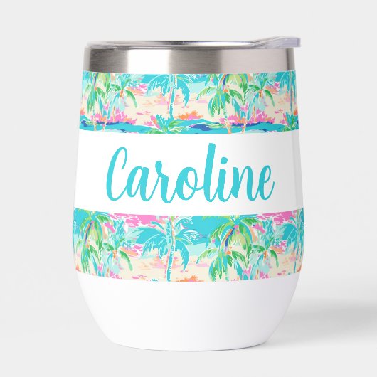 Palm Beach tropische eiland palmbomen (Links)