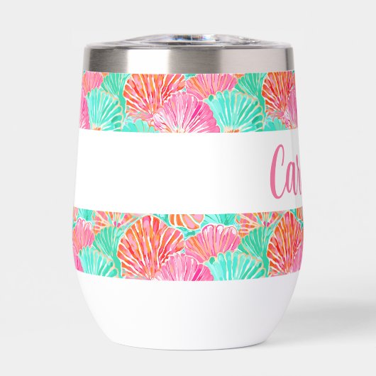 Palm Beach tropische eiland zeeschelpen (Voorkant)