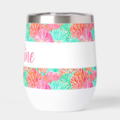 Palm Beach tropische eiland zeeschelpen (Achterkant)