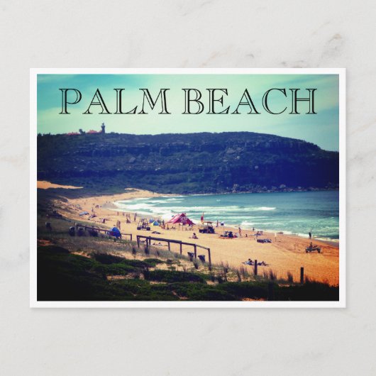 palm beach zomer briefkaart (Voorkant)