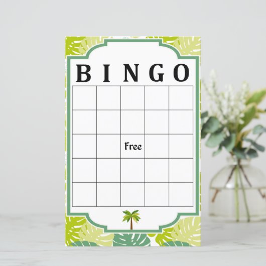 Palm bingo (Staand voorkant)