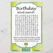 Palm Birthday word search game (Voorkant)