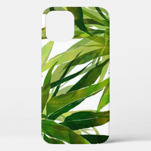 Palm bladeren hand geschilderd patroon Case-Mate iPhone case