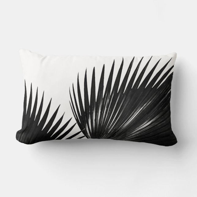 Palm Botanische tropische afdrukken Kussen (Voorkant)