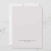 Palm Breeze | Plotselinge verlofpartij Kaart (Achterkant)