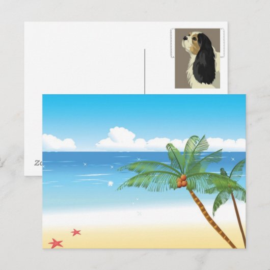 palm briefkaart (Voorkant / Achterkant)