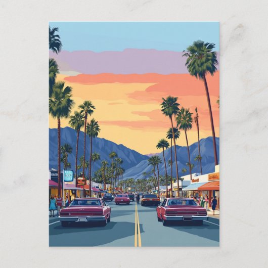 PALM CANYON DRIVE #1 BRIEFKAART (Voorkant)