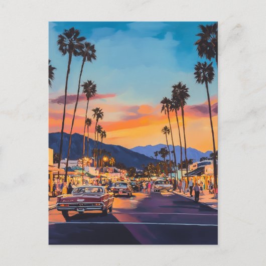 PALM CANYON DRIVE - PALM SPRINGS#2 BRIEFKAART (Voorkant)