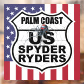 Palm Coast Chapter - Decal Vlag & Logo (Vel 2)