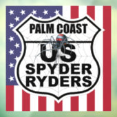 Palm Coast Chapter - Decal Vlag & Logo (Vel 3)