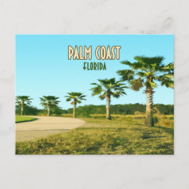 Palm Coast Florida Palm Trees  Briefkaart