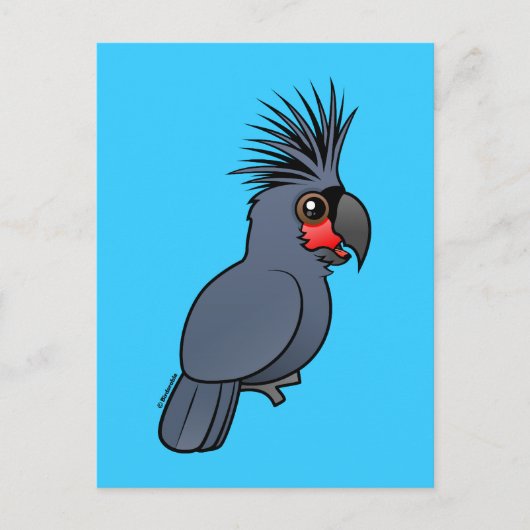 Palm Cockato Briefkaart (Voorkant)