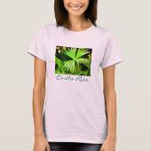 palm, Costa Rica; T-shirt (Voorkant)