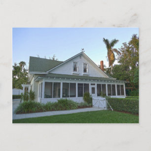 Palm Cottage, Napels, Florida Briefkaart