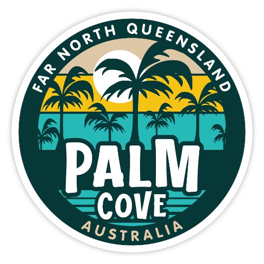 Palm Cove, Queensland Australië Sticker