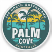 Palm Cove, Queensland Australië Sticker (Voorkant)