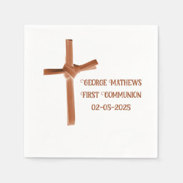 Palm Cross gepersonaliseerd Servet