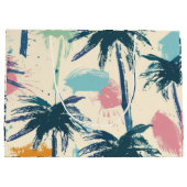 Palm Decorated Gift Bag Groot Cadeauzakje (Achterkant)