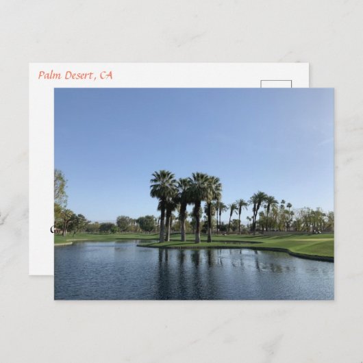 PALM DESERT #1 BRIEFKAART (Voorkant / Achterkant)