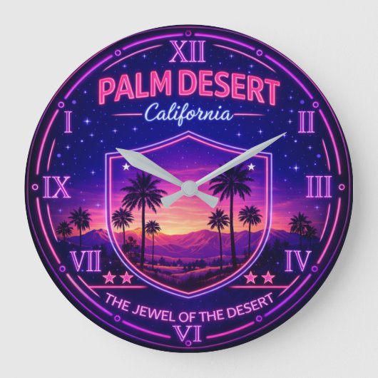 Palm Desert California  Grote Klok (Voorkant)