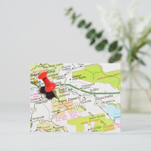 Palm Desert, Californië Briefkaart (Staand voorkant)