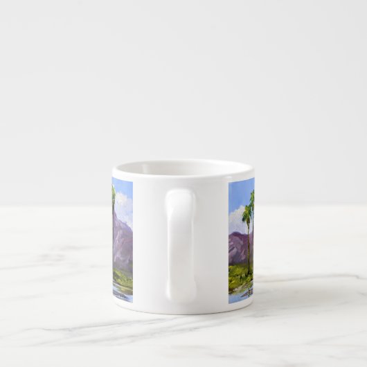 Palm Desert Espresso Mok (Achterkant)