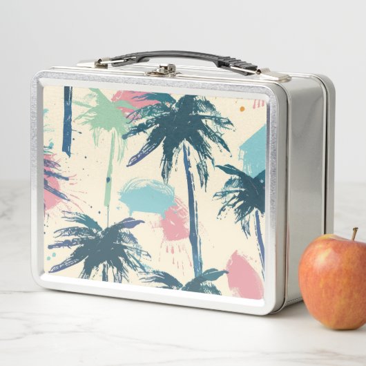 Palm Design metalen lunchbox (In situ)