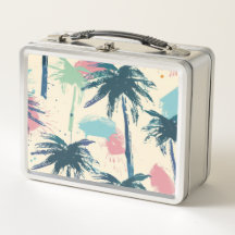 Palm Design metalen lunchbox