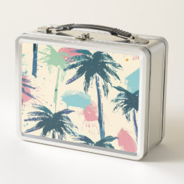 Palm Design metalen lunchbox
