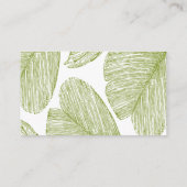 Palm Destination Trouwwebsite invoegen Informatiekaartje (Achterkant)