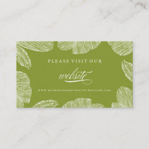  Palm Destination Trouwwebsite invoegen Informatiekaartje